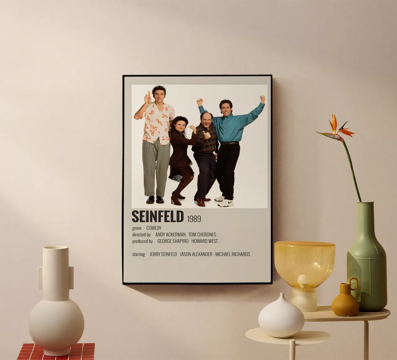 SEINFELD 1989 plexiglass da MVFminimalist