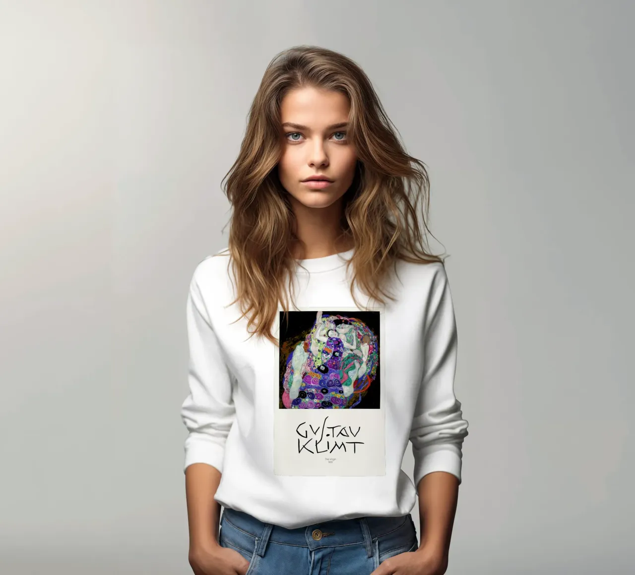 Klimt - The Virgin felpa da Vintage by JUNIQE