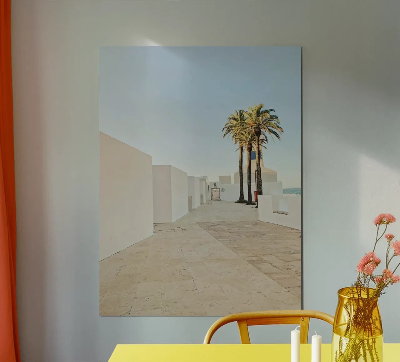 les palmiers font froid dans le dos poster de cofa home