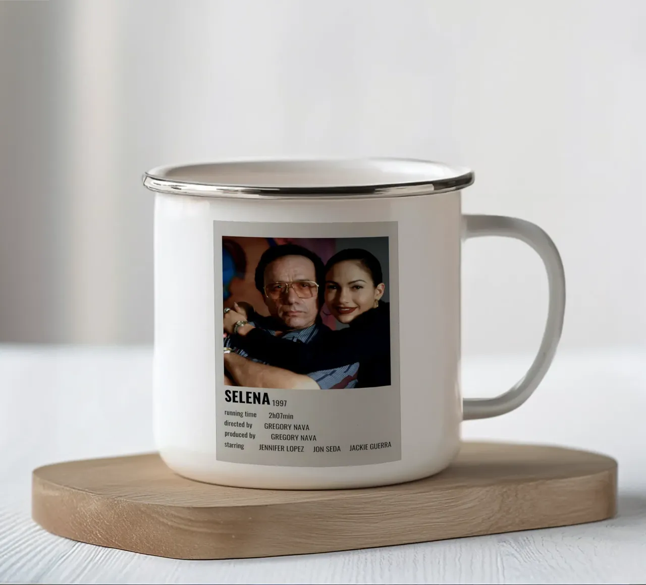 SELENA 1997 tazza in smalto da MVFminimalist
