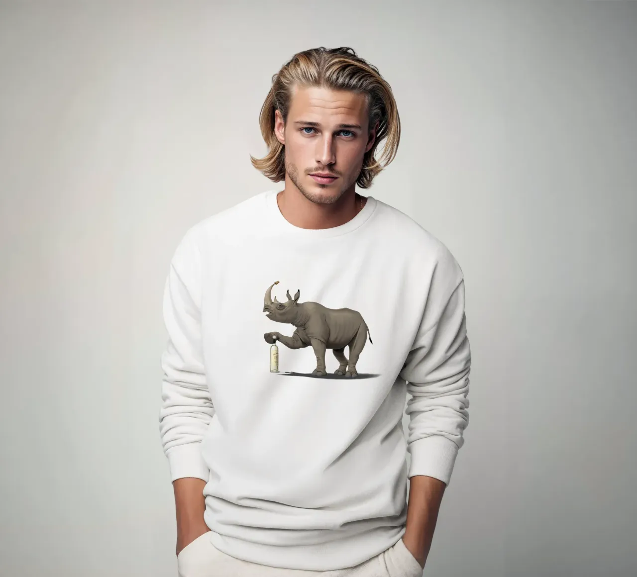 Cork it, Dürer! (Wordless) felpa da Rob Art | Illustration