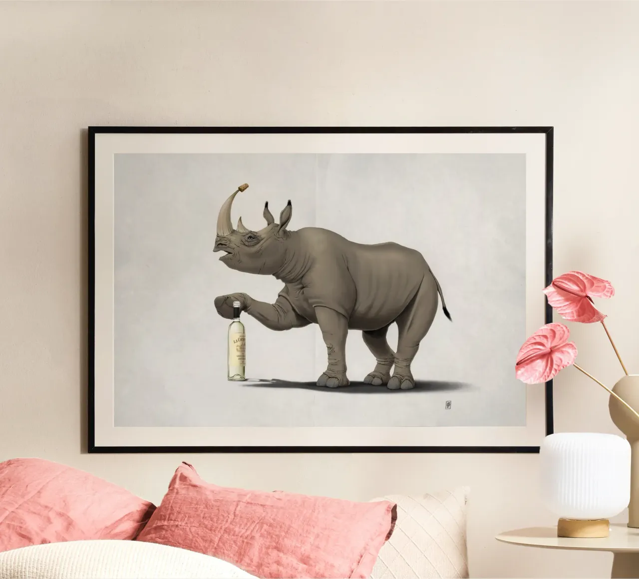 Cork it, Dürer! (Wordless) carta hahnemühle da Rob Art | Illustration