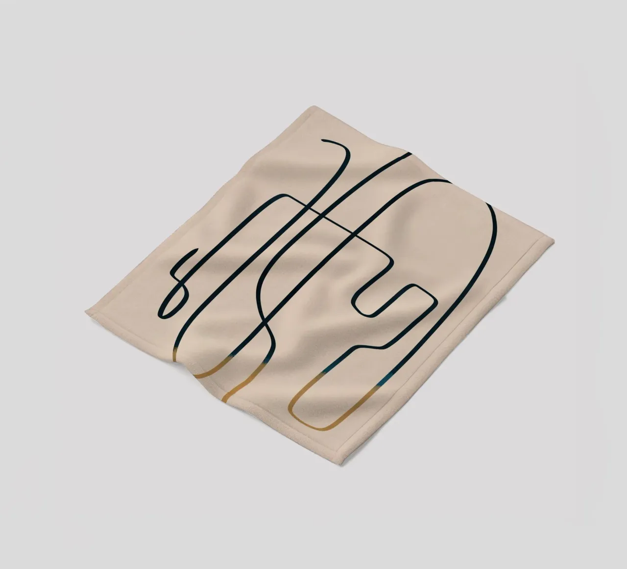 Flusso di line art coperta in pile da Little Dean
