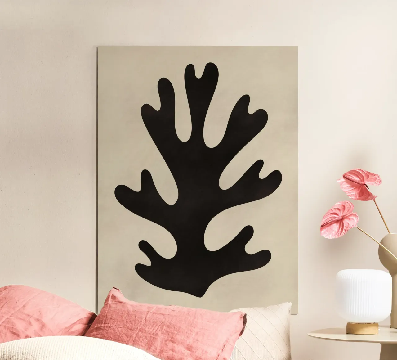 Silhouette in corallo poster da Little Dean