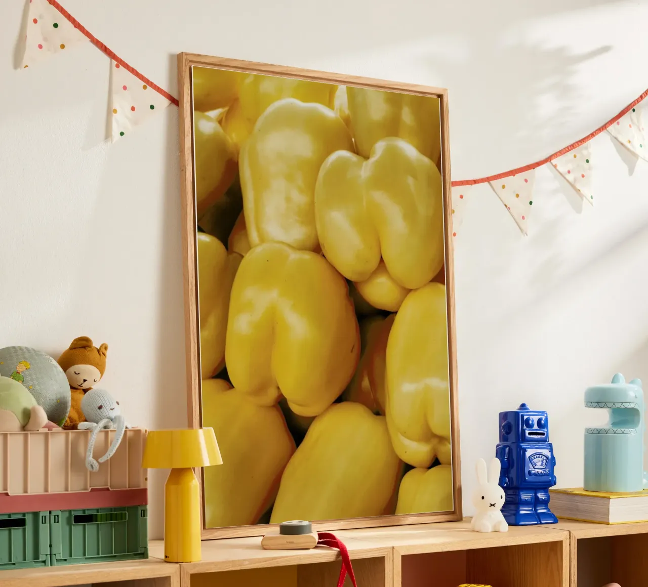 Yellow Paprika plexiglass da Sebastian Hilgetag