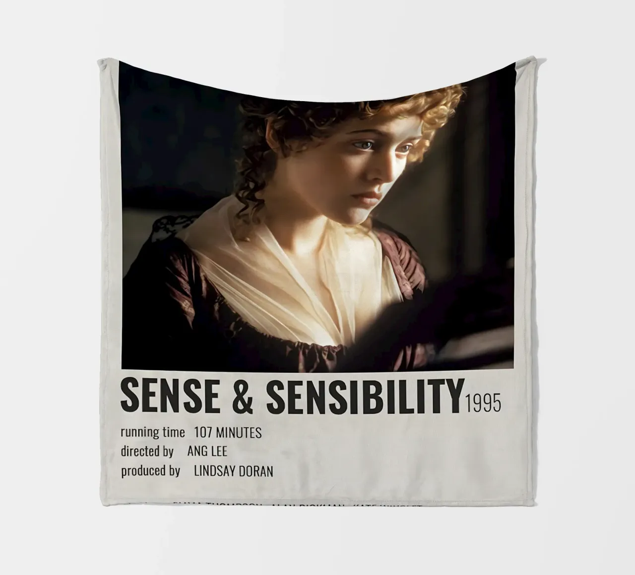 SENSE & SENSIBILITY 1995 coperta in pile da MVFminimalist