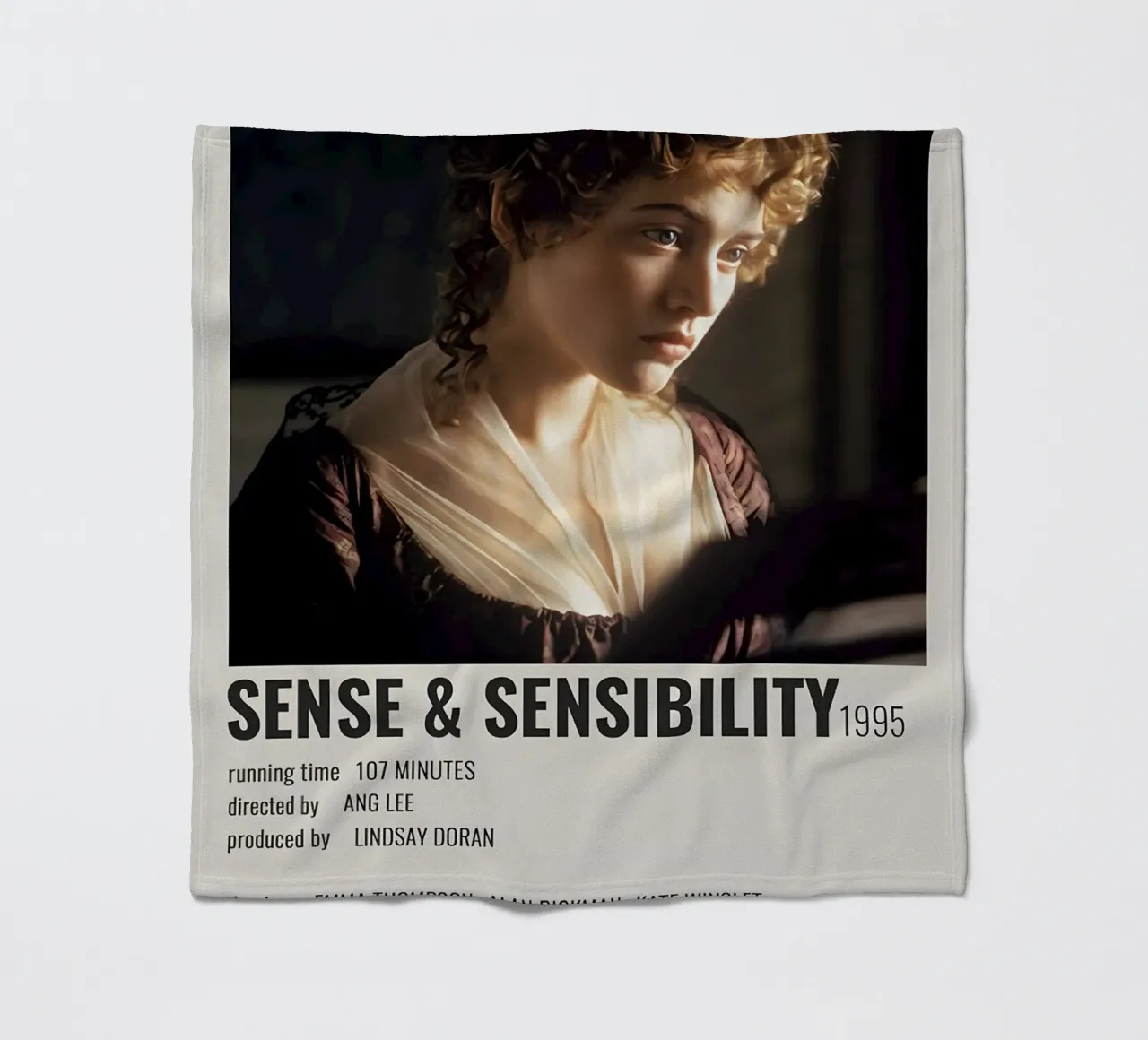 SENSE & SENSIBILITY 1995 coperta in pile da MVFminimalist