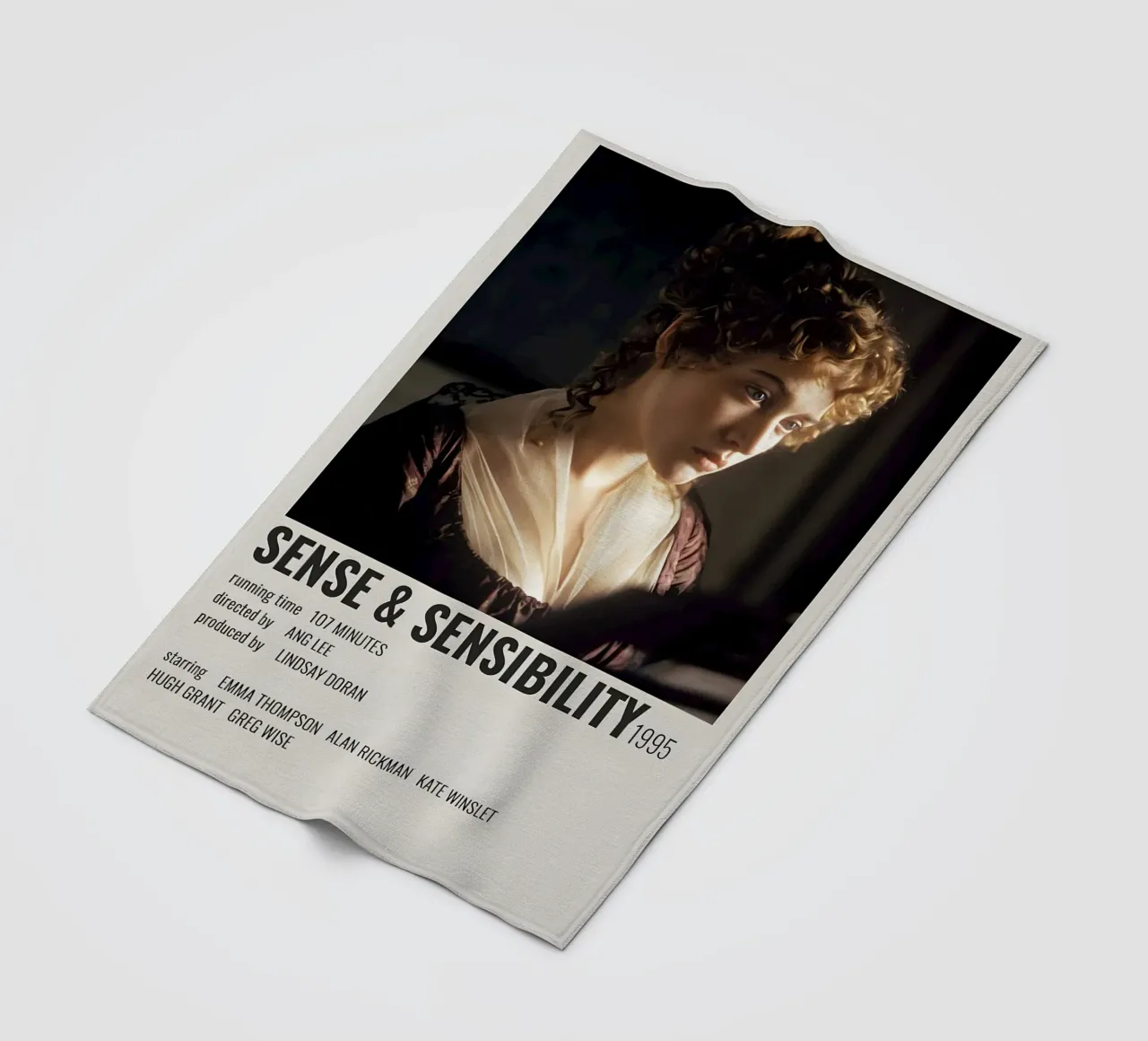 SENSE & SENSIBILITY 1995 coperta in pile da MVFminimalist