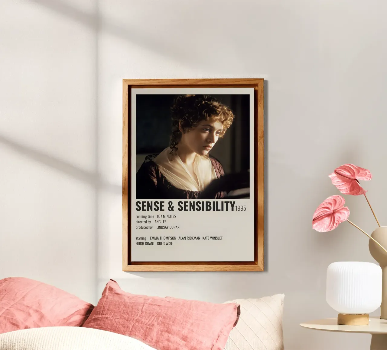 SENSE & SENSIBILITY 1995 alluminio dibond da MVFminimalist
