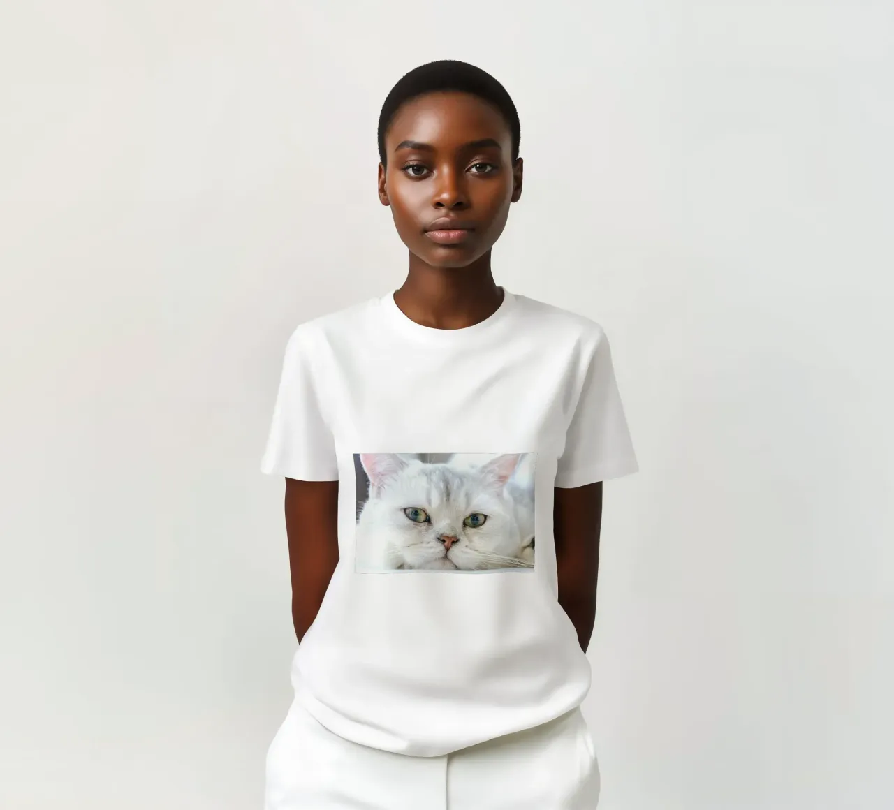whiskers cat relaxed t-shirt by animal story home