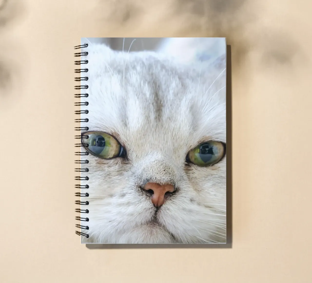 whiskers cat relaxed spiral notebook by animal story home