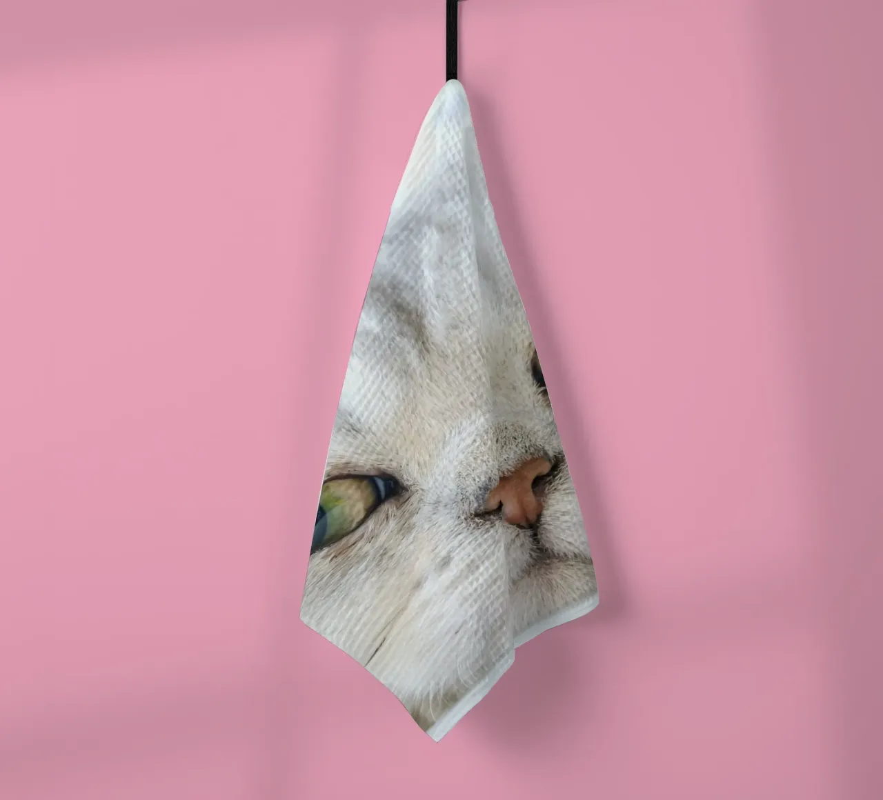 baffi gatto rilassato canovaccio da cucina da animal story home