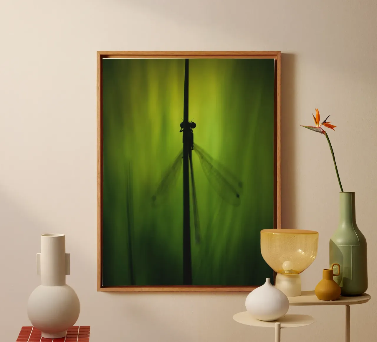 Dragonfly No. 1 canvas by OUTSIDE ONLY