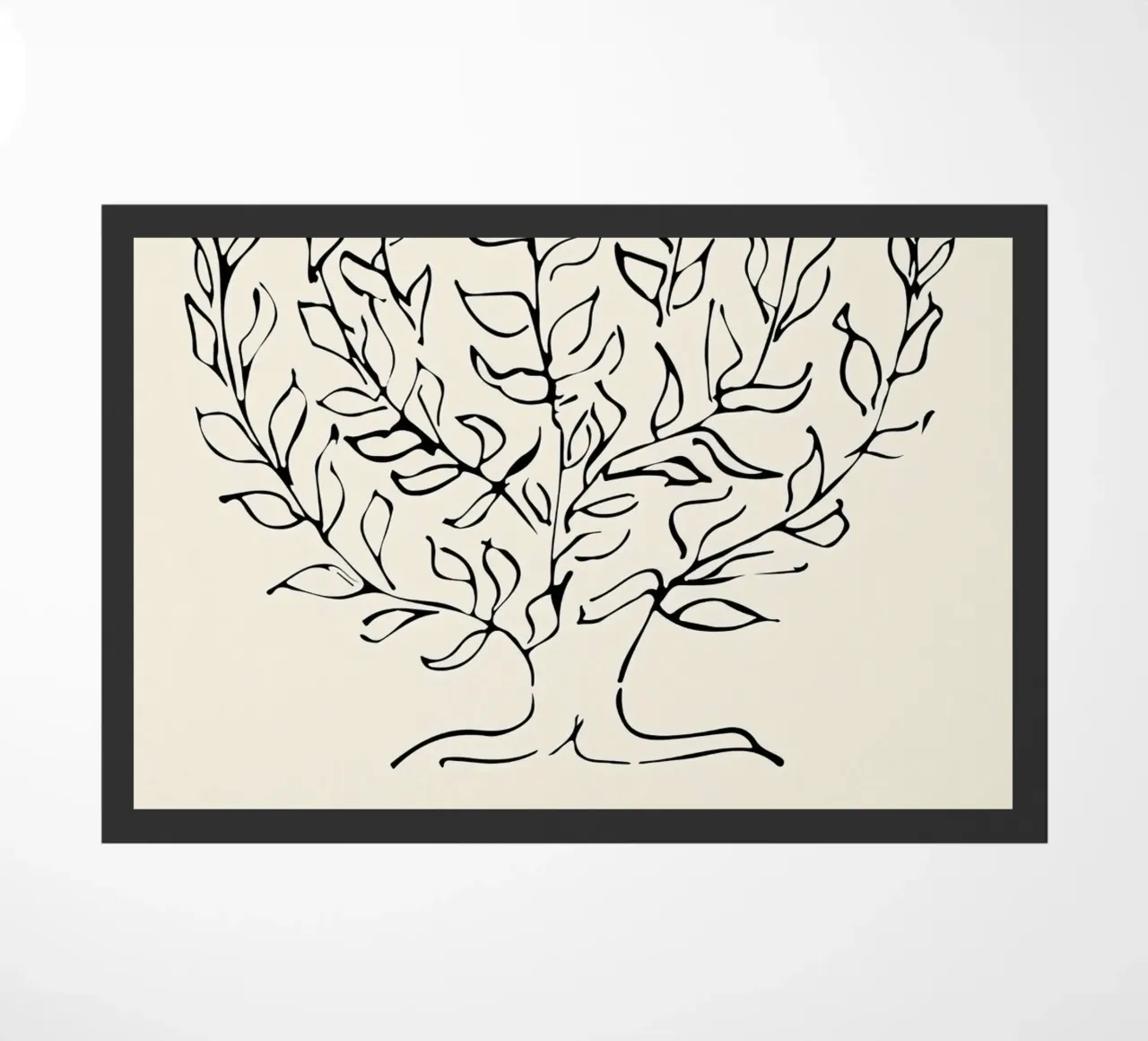 Matisse Le Buisson Schizzo di un albero 1951 zerbino da Jam Poster