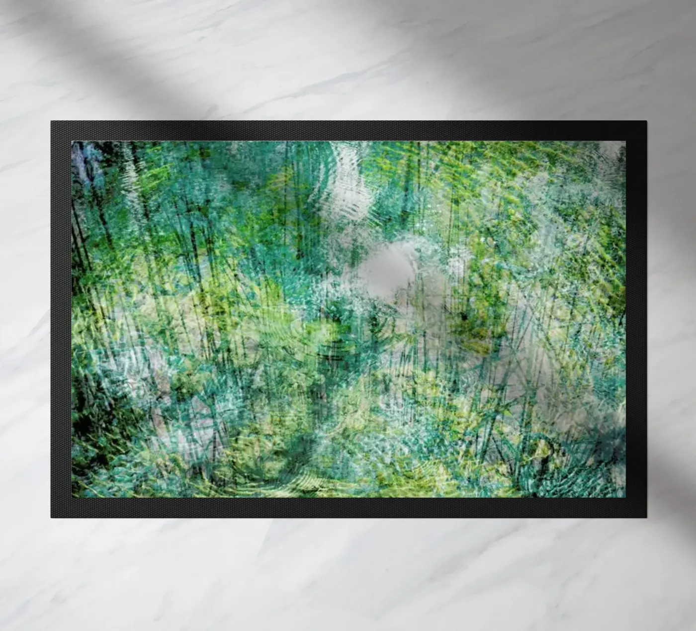 Lost In Reflections doormat by Angelo Cerantola