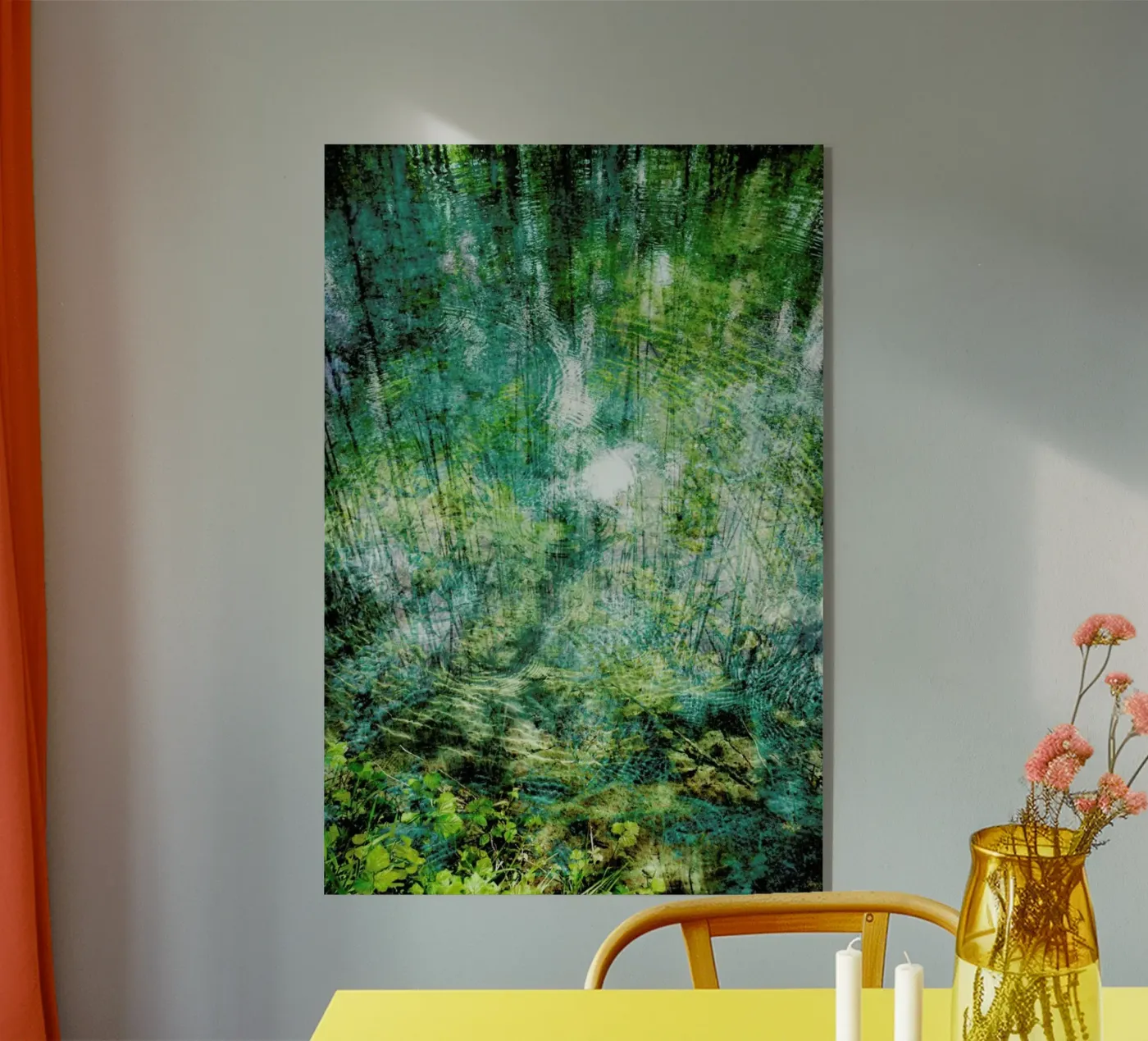 Lost In Reflections acryl van Angelo Cerantola