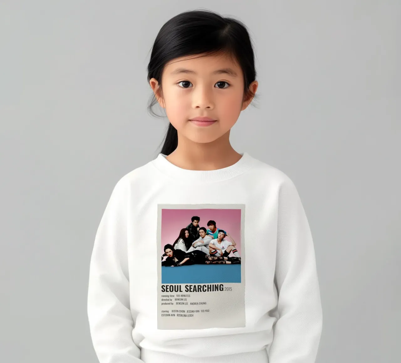 SEOUL SEARCHING 2015 felpa bambino da MVFminimalist