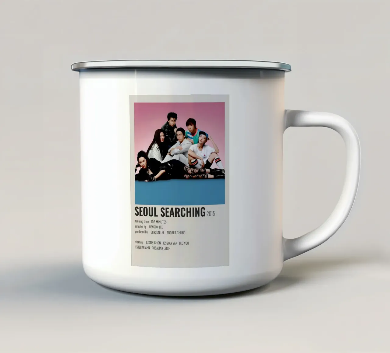 SEOUL SEARCHING 2015 tazza in smalto da MVFminimalist