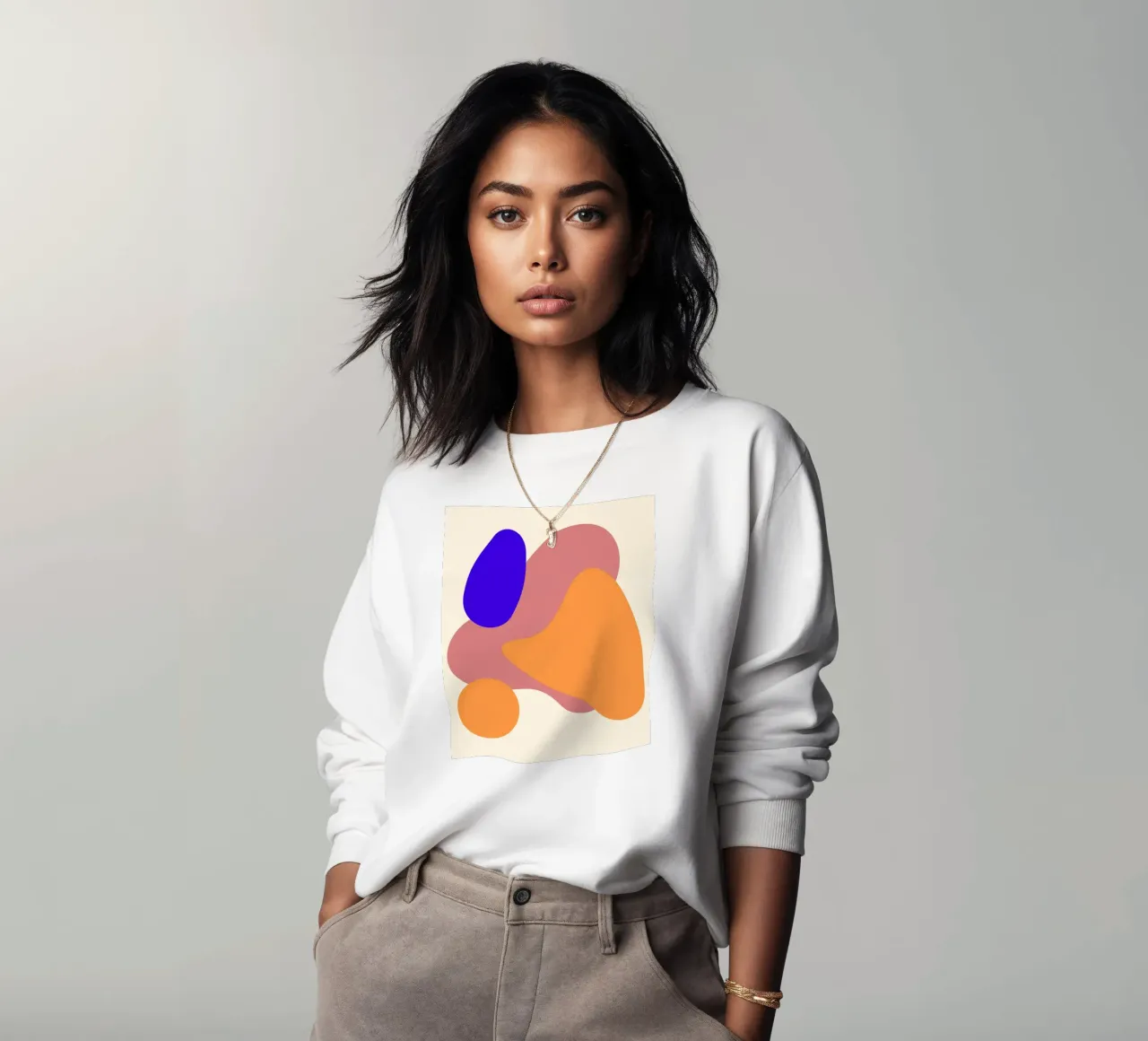 forme geometriche felpa da pastel color shape