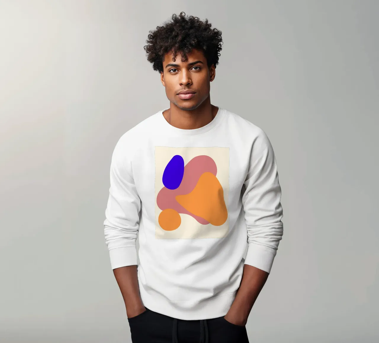 forme geometriche felpa da pastel color shape