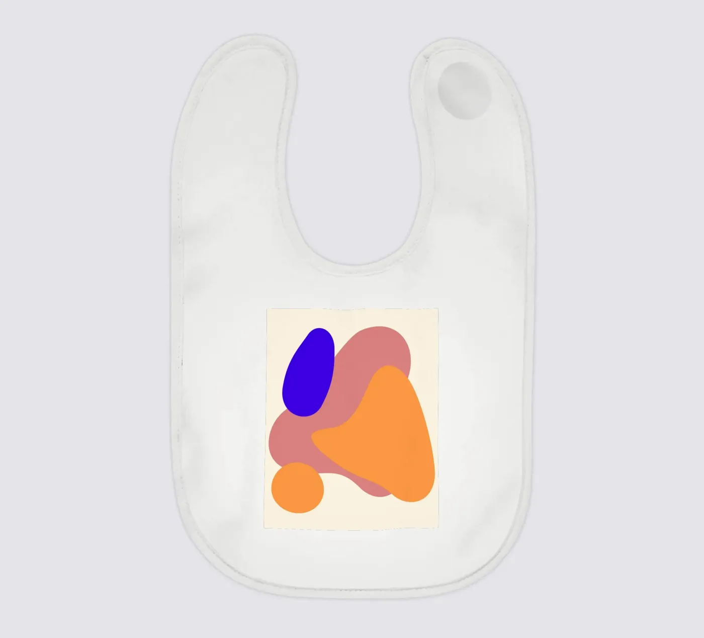 forme geometriche bavaglino da pastel color shape