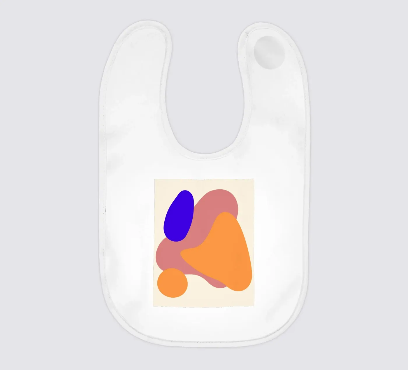 forme geometriche bavaglino da pastel color shape