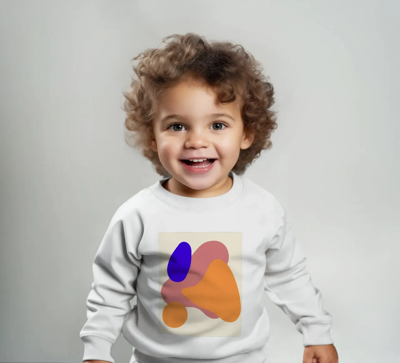 forme geometriche felpa neonato da pastel color shape