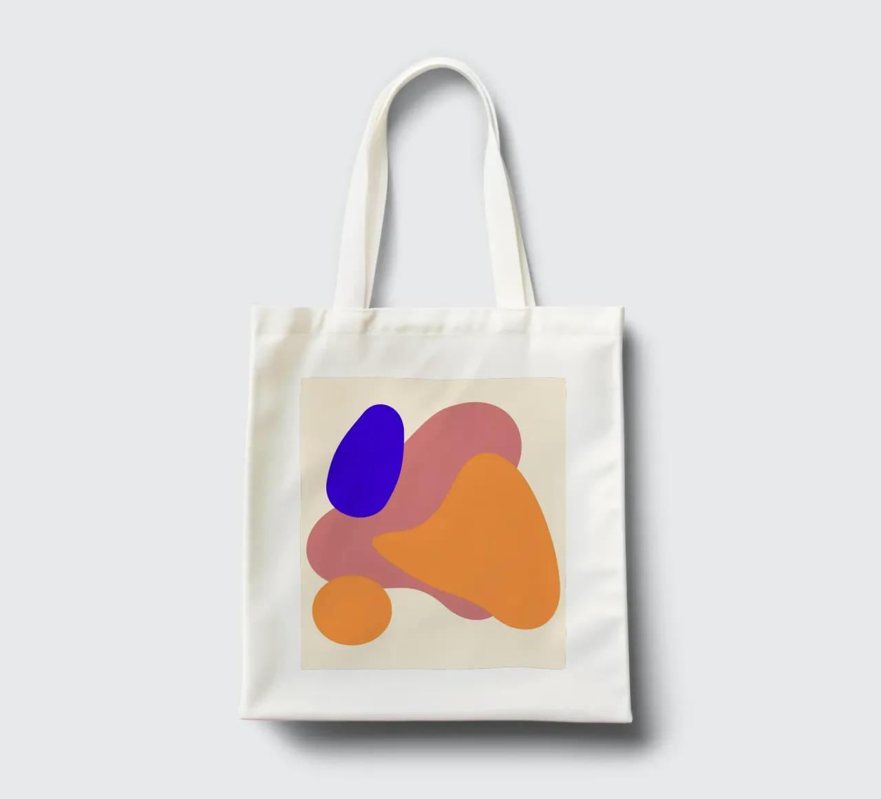 forme geometriche borsa in juta da pastel color shape