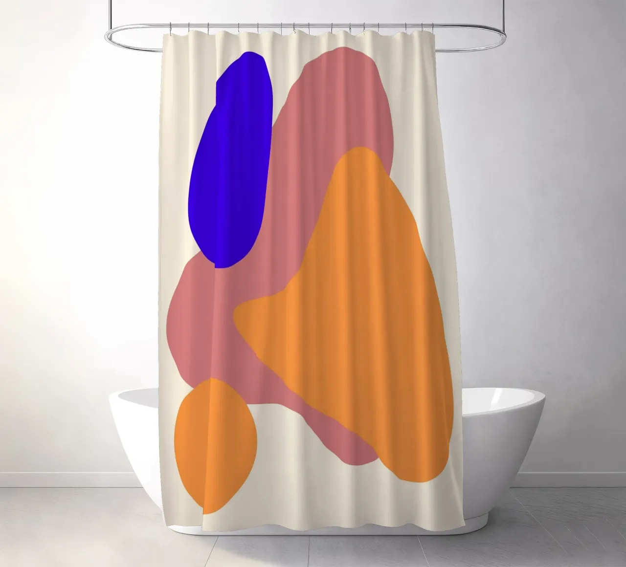 forme geometriche tenda da doccia da pastel color shape