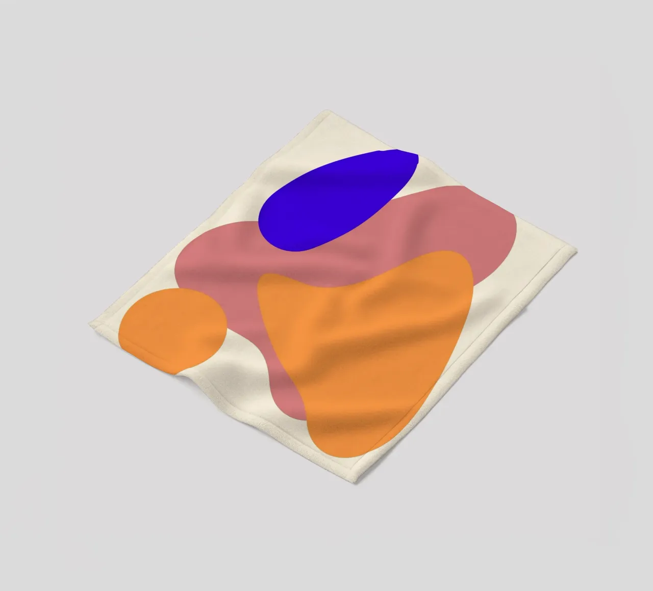 forme geometriche coperta in pile da pastel color shape