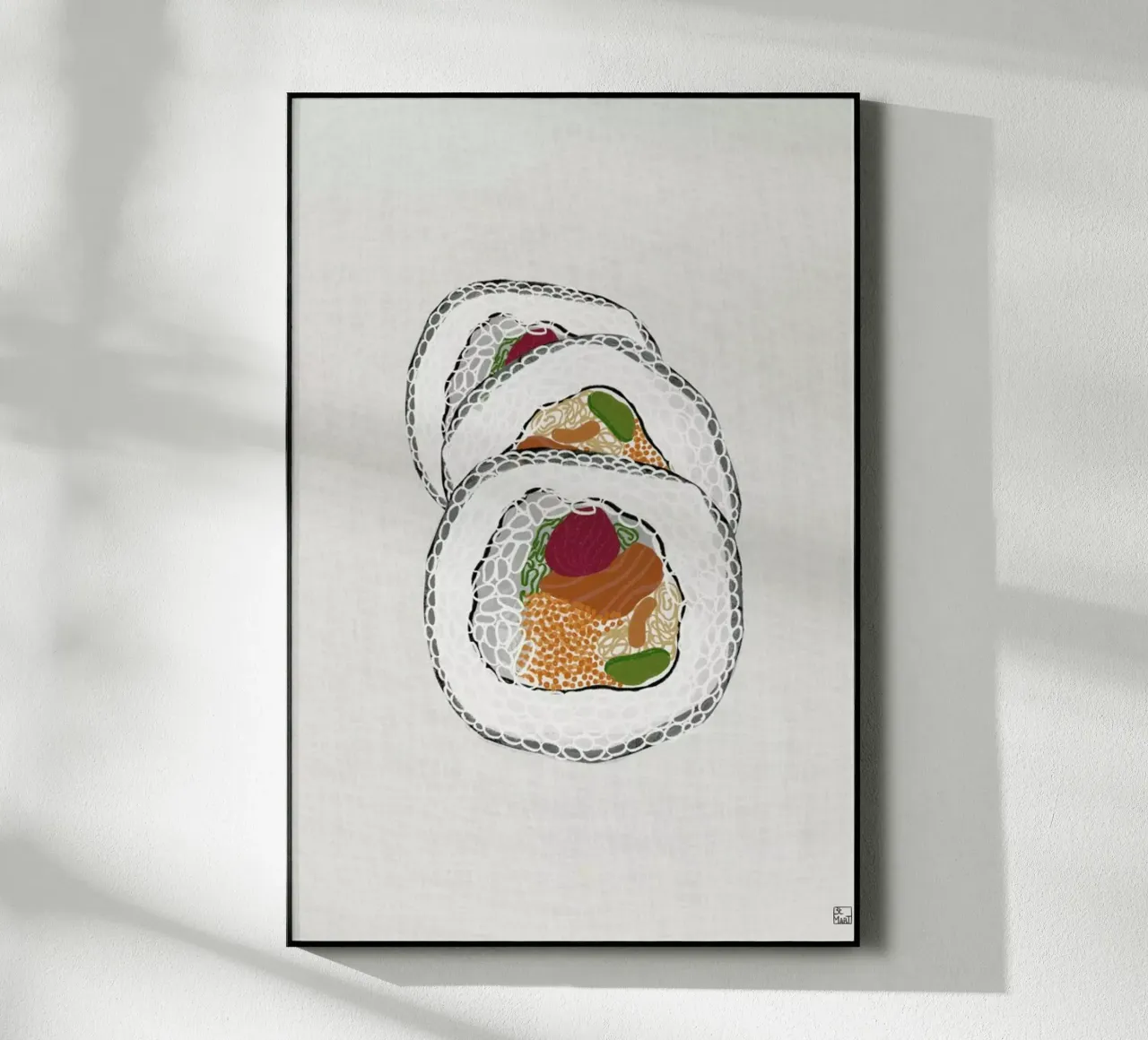 Sushi Rolls plexiglass da Be Mart