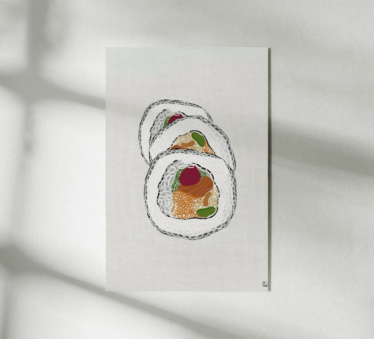 Sushi Rolls plexiglass da Be Mart