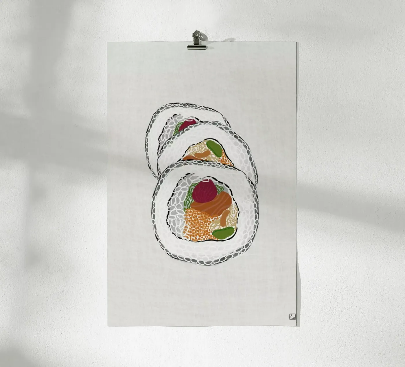 Sushi Rolls poster da Be Mart