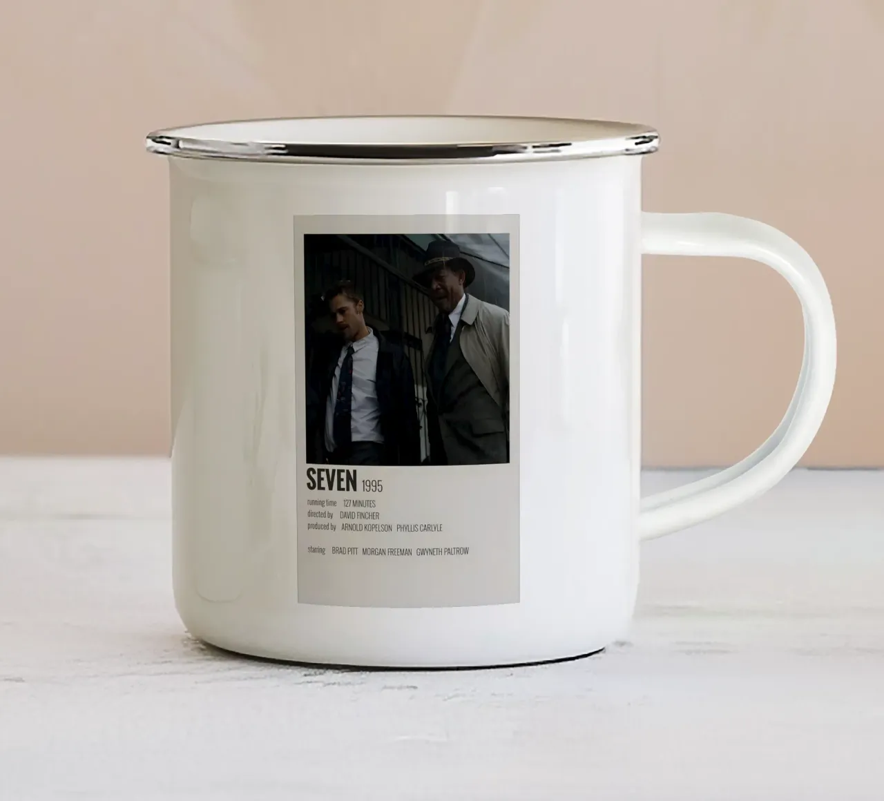 SEVEN 1995 tazza in smalto da MVFminimalist
