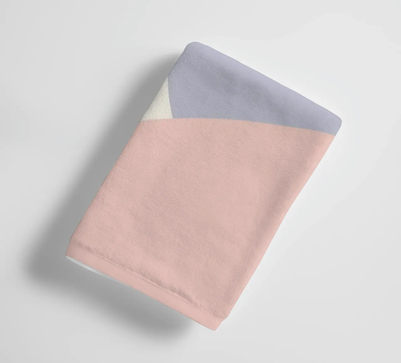 pastellfarbene Kreise, die sich überlappen Handtuch von pastel color shape