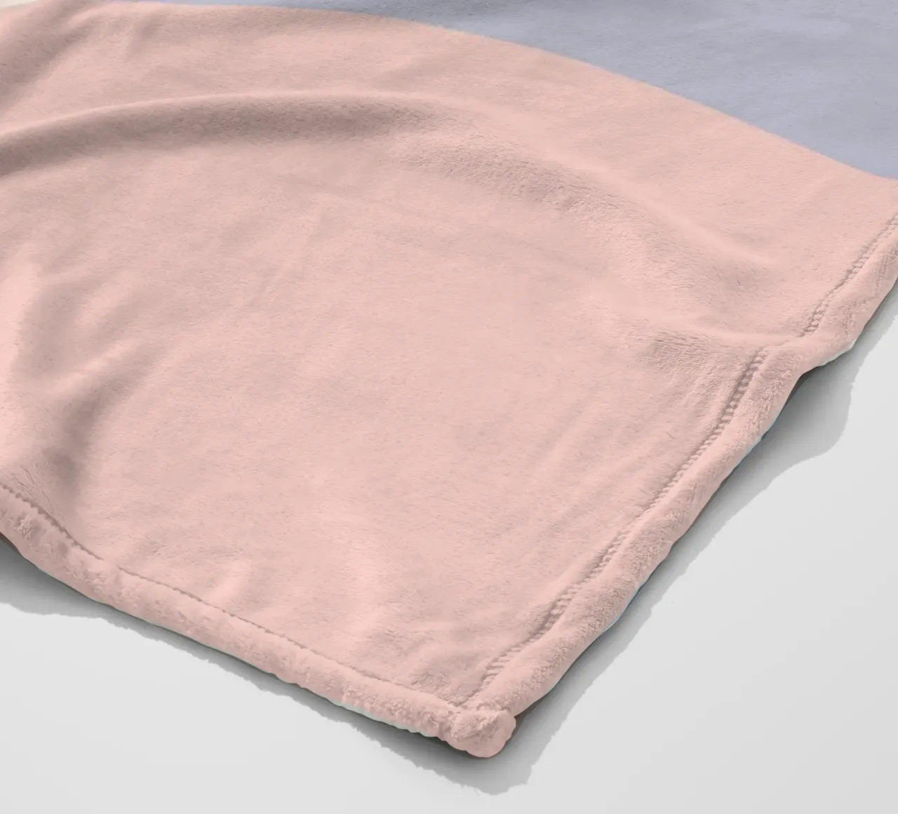pastel circles overlapping fleece blanket by pastel color shape