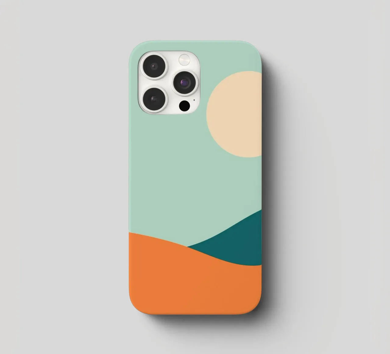 ciel ensoleillé coque iphone de pastel color shape