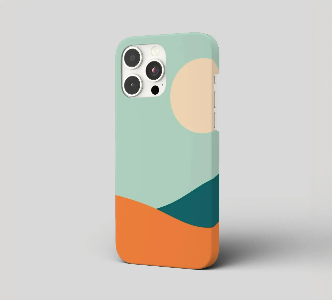 ciel ensoleillé coque iphone de pastel color shape