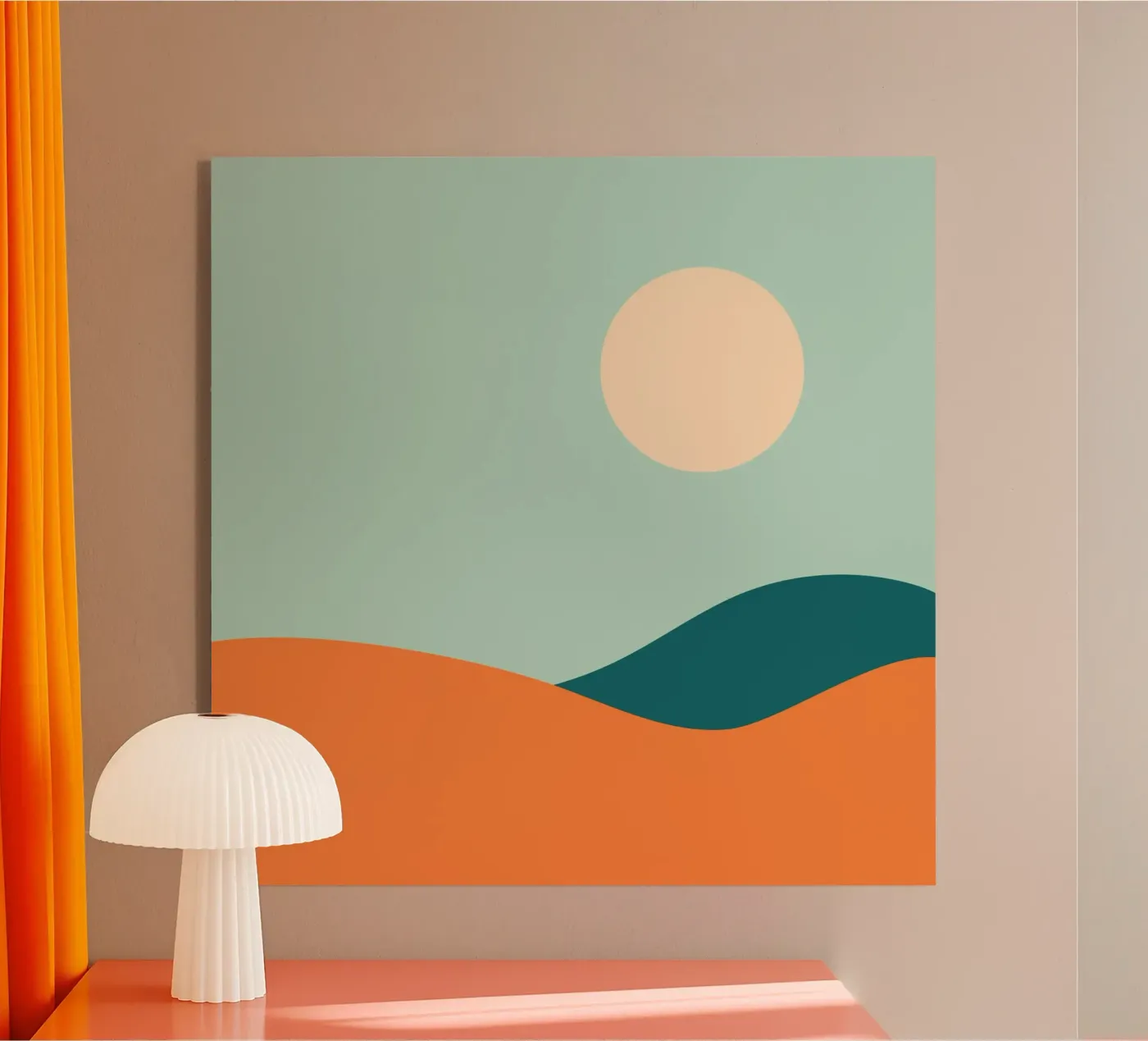 sunny sky plexiglass da pastel color shape