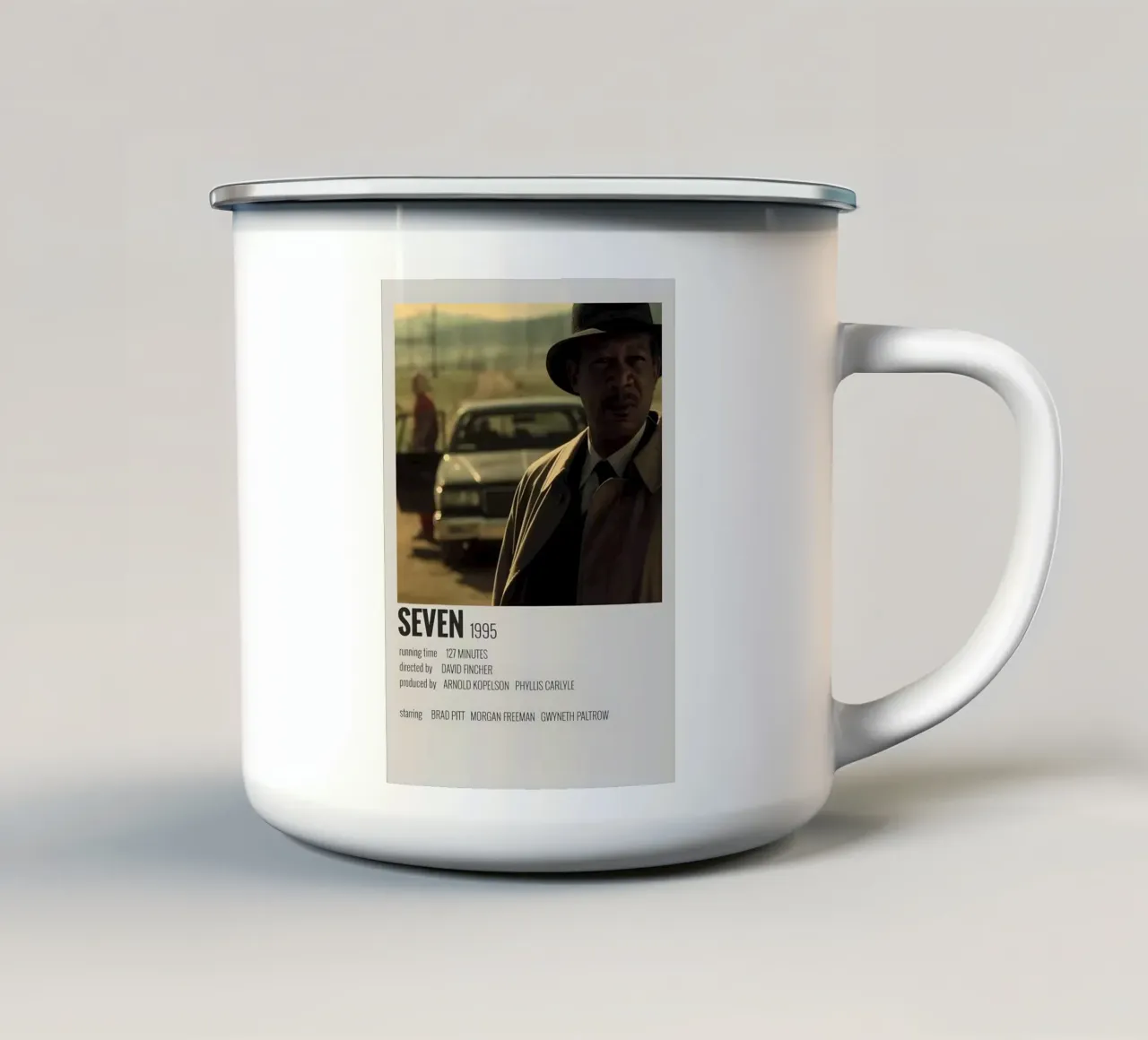 SEVEN 1995 tazza in smalto da MVFminimalist
