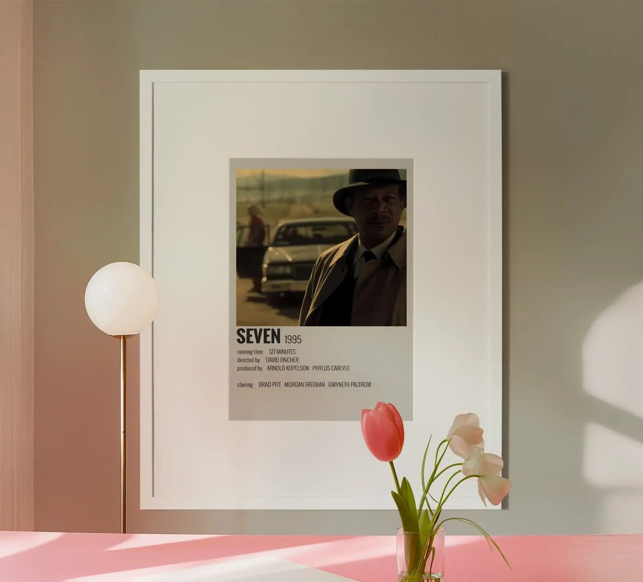 SEVEN 1995 poster da MVFminimalist