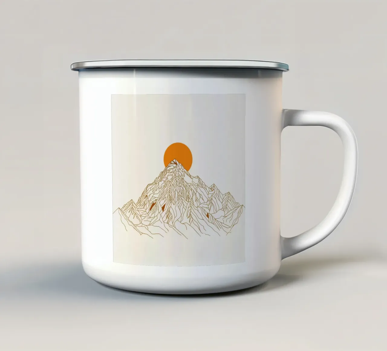 Alpine Glow tazza in smalto da ZEN VACATION