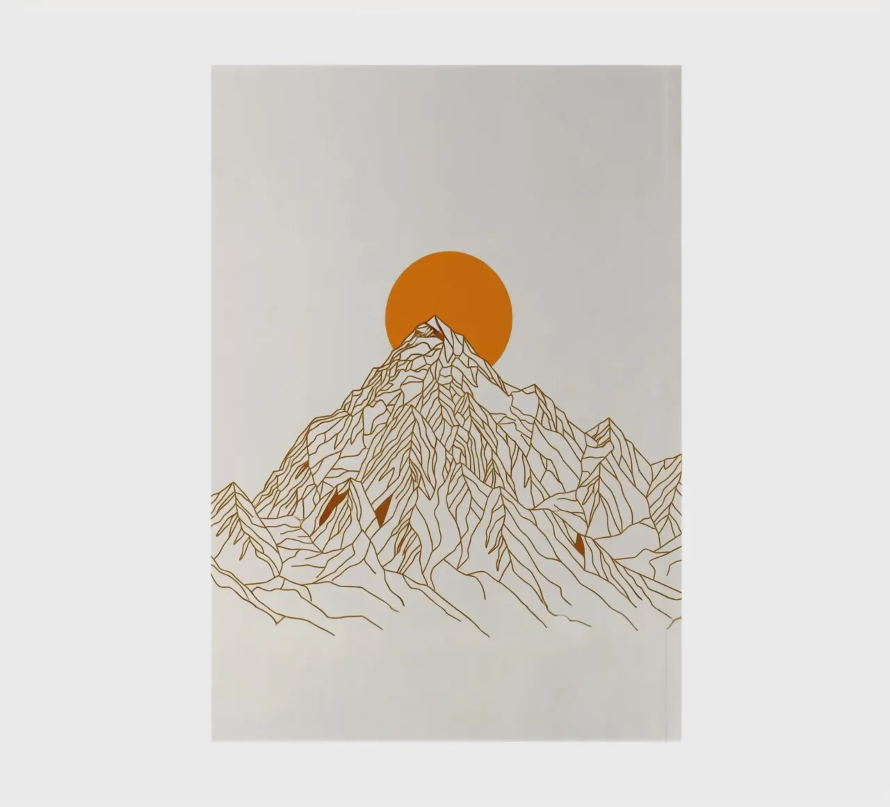 Alpine Glow notebook by ZEN VACATION
