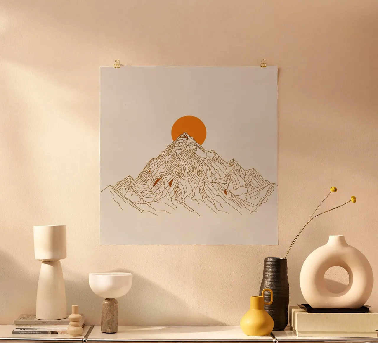 Alpine Glow poster da ZEN VACATION