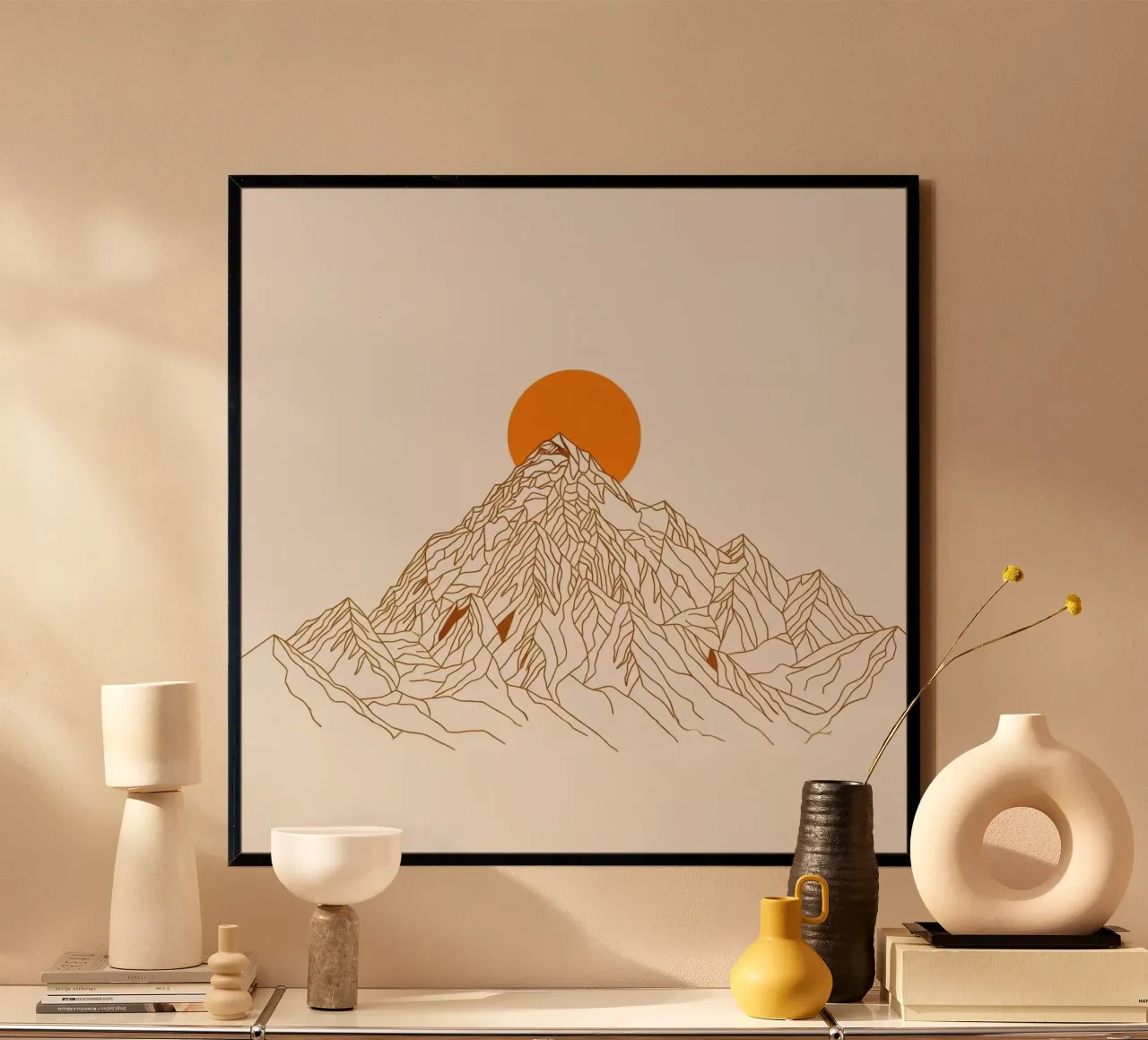 Alpine Glow poster da ZEN VACATION