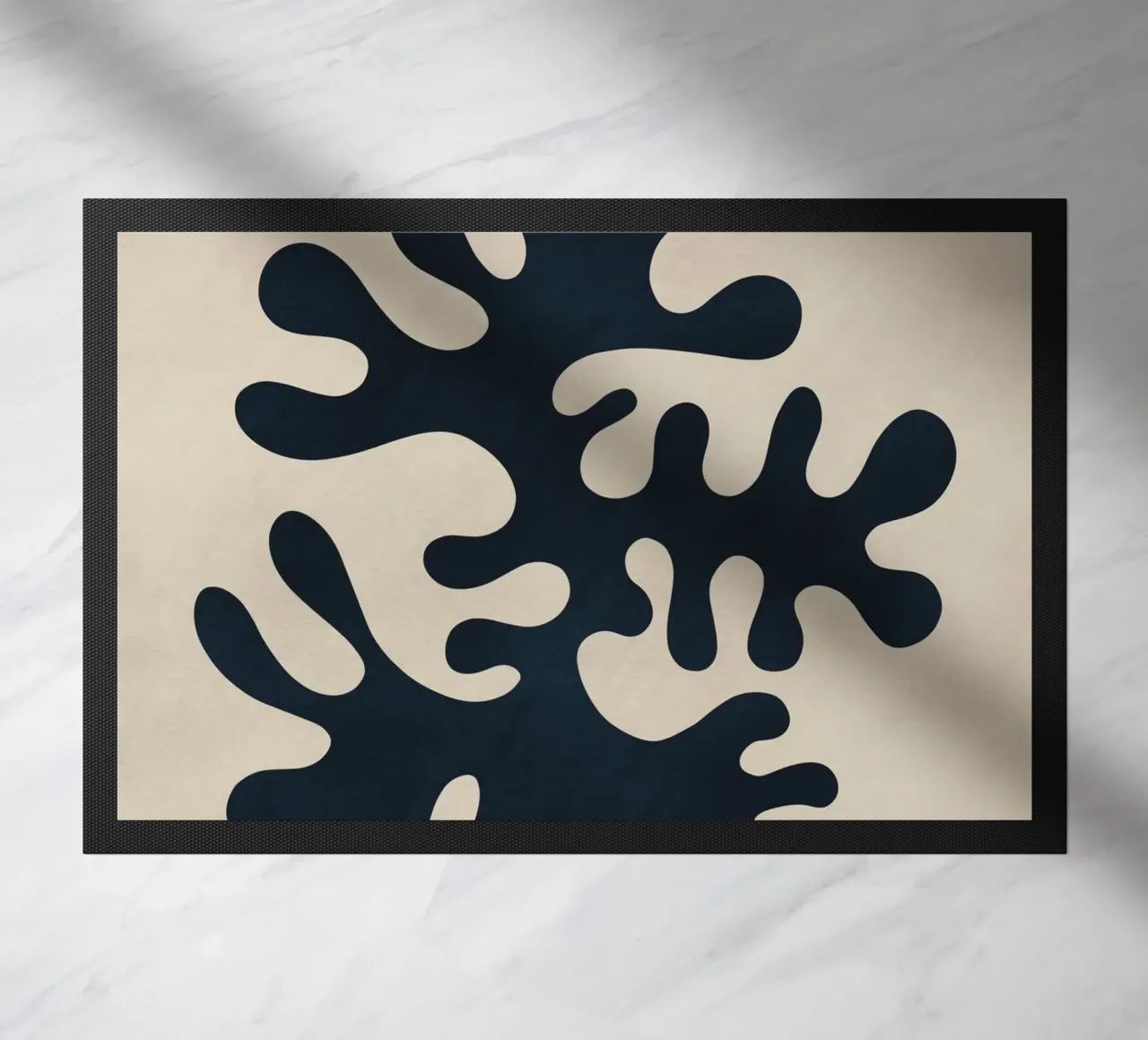 Silhouette corallo 02 zerbino da Little Dean