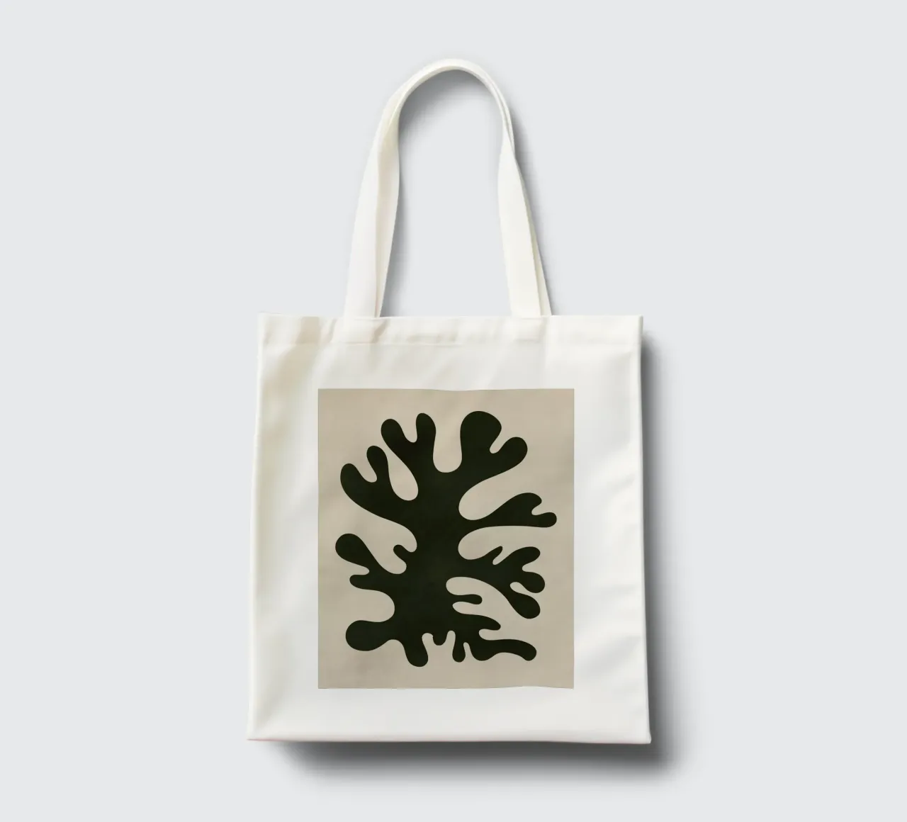 Coral silhouette 03 tote bag by Little Dean