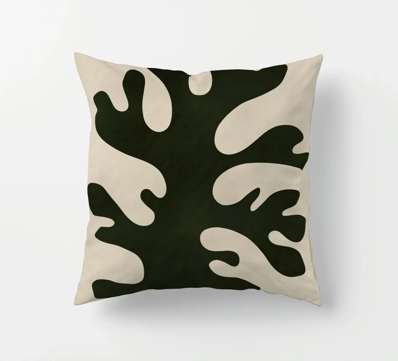 Silhouette corallo 03 cuscino da Little Dean