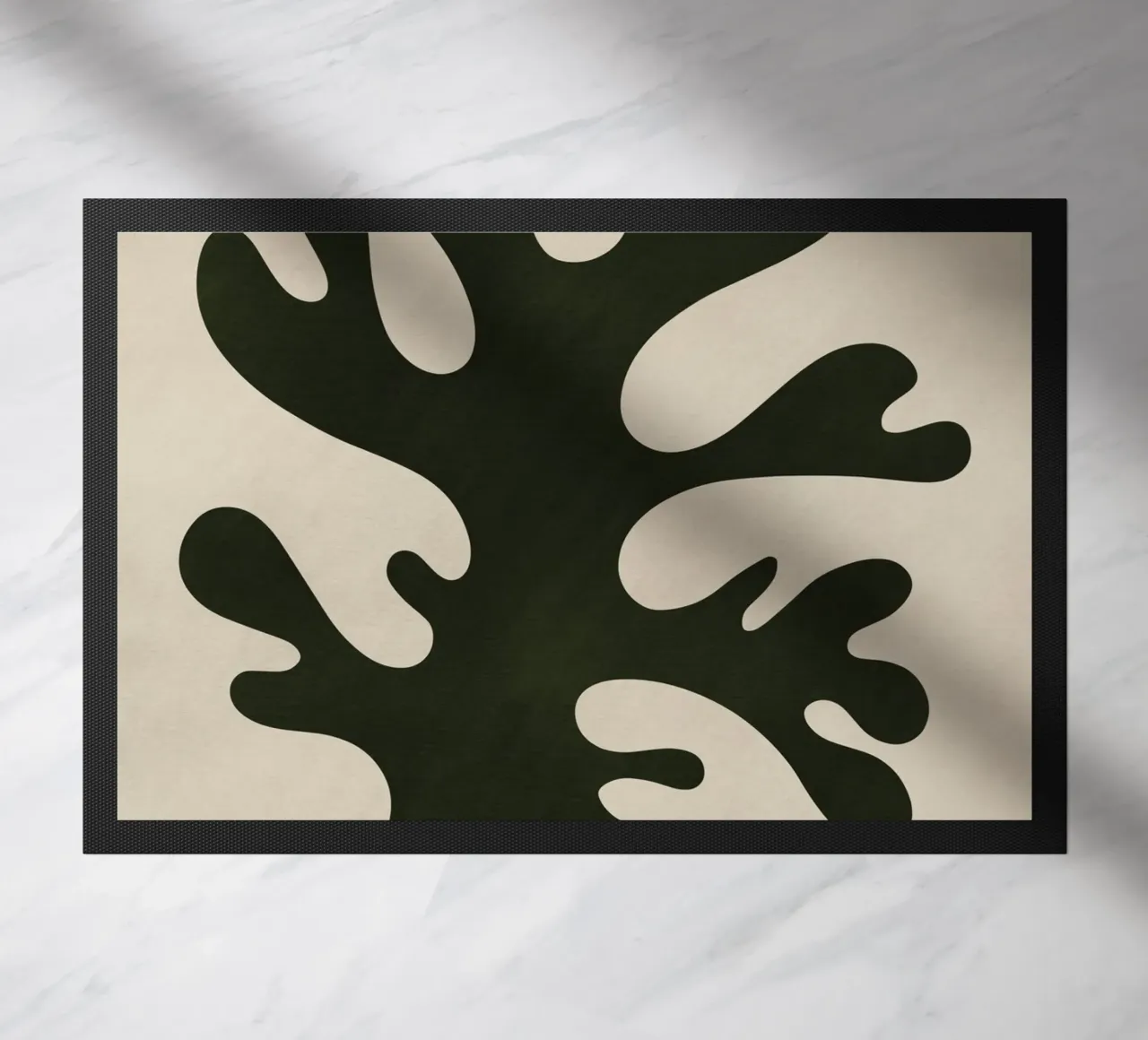Silhouette corallo 03 zerbino da Little Dean
