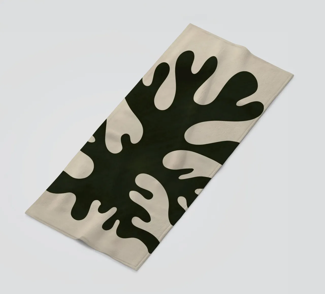 Silhouette corallo 03 telo mare da Little Dean